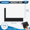 imageDIYMAG Printable Magnetic Sheets 15Pcs 85 x 11 Inch Flexible Magnet Sheets Matte Non Adhesive Magnetic Paper for Inkjet Printer Photo DIY Crafts85 x 11 Inch