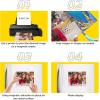 imageDIYMAG Printable Magnetic Sheets 83quot x 117quot 8Pcs Flexible Magnet Sheet Matte Paper for Inkjet Printer Photo Magnetics for DIY Crafts83x117inch