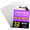 imageDIYMAG Printable Magnetic Sheets 83quot x 117quot 8Pcs Flexible Magnet Sheet Matte Paper for Inkjet Printer Photo Magnetics for DIY Crafts85 x 11 Inch
