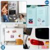 imageDIYMAG Printable Magnetic Sheets 83quot x 117quot 8Pcs Flexible Magnet Sheet Matte Paper for Inkjet Printer Photo Magnetics for DIY Crafts85 x 11 Inch