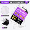 imageDIYMAG Printable Magnetic Sheets 83quot x 117quot 8Pcs Flexible Magnet Sheet Matte Paper for Inkjet Printer Photo Magnetics for DIY Crafts85 x 11 Inch