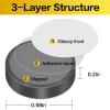 imageDIYMAG Strong Magnets 140Pcs 06x012Inch Fridge Refrigerator Magnet for Crafts with Adhesive Backing Magnetic Small Black Button Ceramic Circle Craft Round Heavy Duty Adhesive Neodymium Whiteboard25x5mm