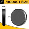 imageDIYMAG Strong Magnets 140Pcs 06x012Inch Fridge Refrigerator Magnet for Crafts with Adhesive Backing Magnetic Small Black Button Ceramic Circle Craft Round Heavy Duty Adhesive Neodymium Whiteboard12x3mm