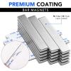 imageDIYMAG Strong Neodymium Bar Magnets Rare Earth Magnets with DoubleSided Adhesive Heavy Duty Magnet Perfect for Kitchen DIY Fridge Garage Science Craft Office60x10x3mm 4 PacksSilver