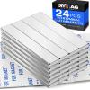 imageDIYMAG Strong Neodymium Bar Magnets Rare Earth Magnets with DoubleSided Adhesive Heavy Duty Magnet Perfect for Kitchen DIY Fridge Garage Science Craft Office60x10x3mm 4 PacksSilver