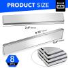 imageDIYMAG Strong Neodymium Bar Magnets Rare Earth Magnets with DoubleSided Adhesive Heavy Duty Magnet Perfect for Kitchen DIY Fridge Garage Science Craft Office60x10x3mm 4 PacksSilver