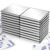 imageDIYMAG Strong Permanent Rare Earth MagnetsPowerful Neodymium Square Magnets for Fridge DIY Building Science Craft and Office 126 inch x 126 inch x 008 inch Pack of 63mm