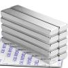 imageWaterproof Neodymium Bar Magnets with Epoxy Coating Powerful Permanent Rare Earth Magnets with DoubleSided Adhesive  60 x 10 x 5mm Pack of 8Silver