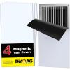 imageDIYMAG 4Pack Strong Magnetic Vent Covers Magnets for Home Floor Standard Air Register 55quot x 12quot Magnetics for Floors Wall and Ceiling Registers Homes and RV HVACTF8X1554P
