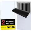 imageDIYMAG 4Pack Strong Magnetic Vent Covers Magnets for Home Floor Standard Air Register 55quot x 12quot Magnetics for Floors Wall and Ceiling Registers Homes and RV HVACTF8X1552P