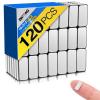 imageDIYMAG Neodymium Magnets Strip Heavy Duty Rectangular Magnet for Crafts Tool Storage Fridge DIY Office039quot x 019quot x 007quot Pack of 120Silver
