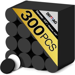 imageDIYMAG Magnets with Adhesive Backing 300Pcs 08 x 004inch Round Small Magnetic Dots Stickers for Classroom Crafts Strong Magnetic Tape Sheets Easy Peel and Stick for Whiteboard Fridge300PRound