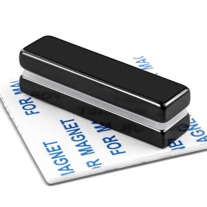 imageDIYMAG Neodymium Magnets Strip Heavy Duty Rectangular Magnet for Crafts Tool Storage Fridge DIY Office039quot x 019quot x 007quot Pack of 120Black