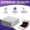 imageDIYMAG Powerful Neodymium Square Magnets Strong Permanent Rare Earth Magnet for Fridge DIY Building Science Craft and Office 116quot x 116quotx 18quot Pack of 62mm