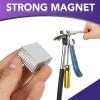 imageDIYMAG Powerful Neodymium Square Magnets Strong Permanent Rare Earth Magnet for Fridge DIY Building Science Craft and Office 116quot x 116quotx 18quot Pack of 63mm