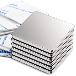 imageDIYMAG Powerful Neodymium Square Magnets Strong Permanent Rare Earth Magnet for Fridge DIY Building Science Craft and Office 116quot x 116quotx 18quot Pack of 63mm