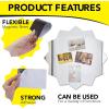 imageDIYMAG Adhesive Magnetic Sheets 4 x 6 42 Packs Flexible Magnet Sheets with Adhesive for Crafts Photos and Die Storage Easy Peel and Stick Easy to Cut into Any Shape 4x642P