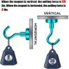 imageDIYMAG Magnetic Hooks 30Lbs Strong Heavy Duty Cruise Magnet SHooks for Classroom Fridge Kitchen etc 6 PackGreen
