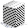 imageDIYMAG Neodymium Magnets 30 Pack Strong Magnetic Bar with DoubleSided Adhensive Backing Heave Duty Rare Earth Magnet for Fridge Classroom Science and Craft  236 x 039 x 02 in SilverSilver