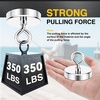 image:imageDIYMAG Fishing Magnet 142 Inch 150Lbs Large Strong Magnets for Lifting  Powerful Magnetic Tags Removal Tool High Power Heavy Duty Pickup for Treasure Hunting Retrieving Items in Lake and Beach50mm2 inches