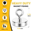 image:imageDIYMAG Fishing Magnet 142 Inch 150Lbs Large Strong Magnets for Lifting  Powerful Magnetic Tags Removal Tool High Power Heavy Duty Pickup for Treasure Hunting Retrieving Items in Lake and Beach44mm175 inches