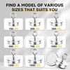 image:imageDIYMAG Fishing Magnet 142 Inch 150Lbs Large Strong Magnets for Lifting  Powerful Magnetic Tags Removal Tool High Power Heavy Duty Pickup for Treasure Hunting Retrieving Items in Lake and Beach120mm472 inches