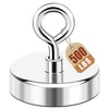 image:imageDIYMAG Fishing Magnet 142 Inch 150Lbs Large Strong Magnets for Lifting  Powerful Magnetic Tags Removal Tool High Power Heavy Duty Pickup for Treasure Hunting Retrieving Items in Lake and Beach60mm236 inches